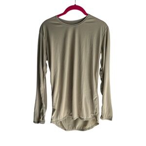 NWT MILIKEN Conceal NTS Military Long‎ Sleeve Tan Lightweight Mens Undershirt, S